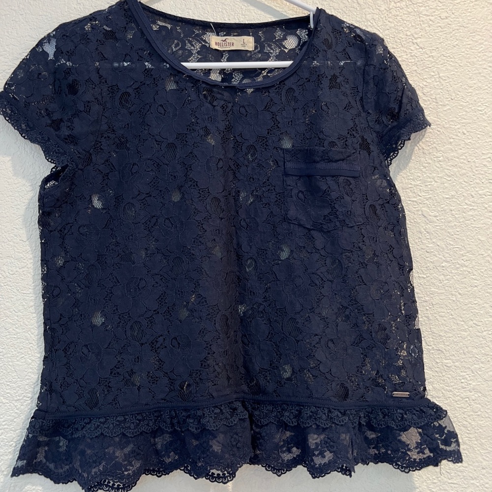 Hollister lace top